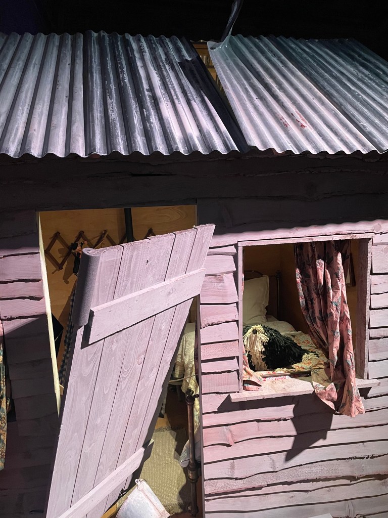 Dorothy's tornado swept home.