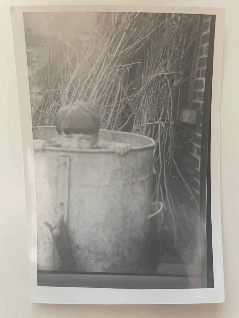 The author as a young boy