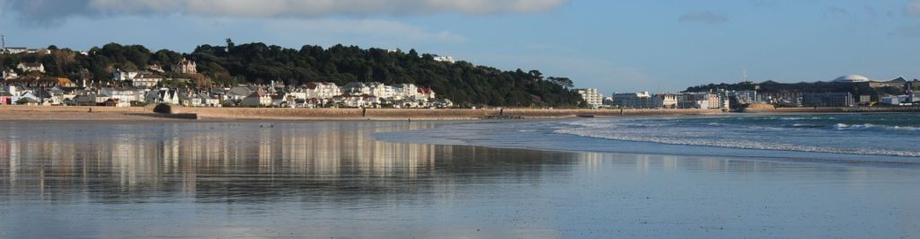 Jersey Channel Islands from the water