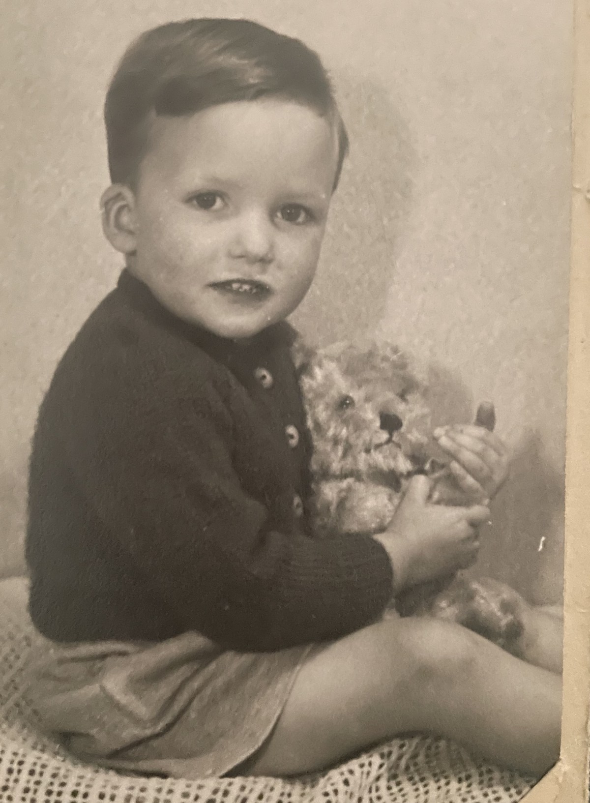 The author as a child